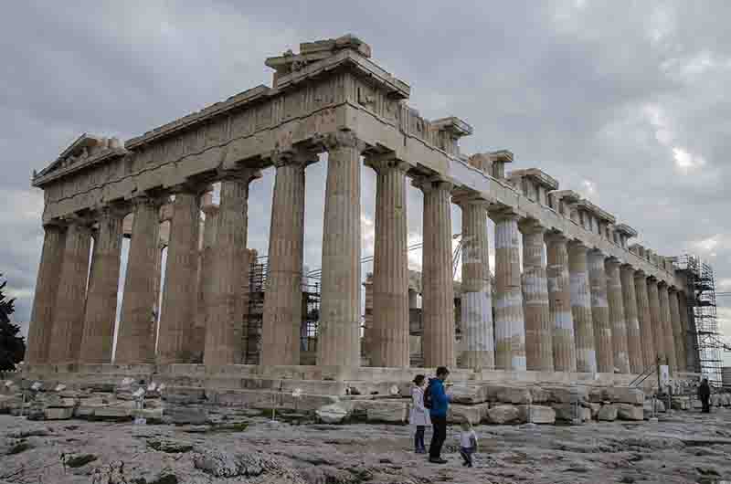 32 - Grecia - Atenas - La Acropolis - El Partenon